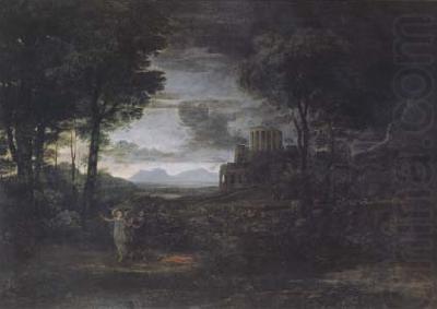 Nocturnal Landscape with Jacob and the Angel (mk17), Claude Lorrain